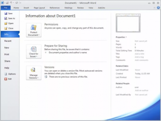 Microsoft Office 2010 mang đến nhiều tính năng hữu ích cho người dùng
