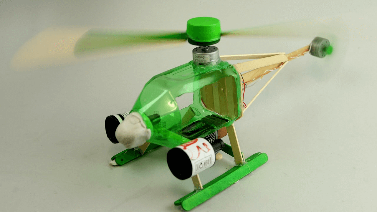 Cách làm máy bay bằng chai nhựa